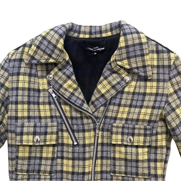 COMME des GARÇONS Y2K Moto Jacket - Picture 3 of 7